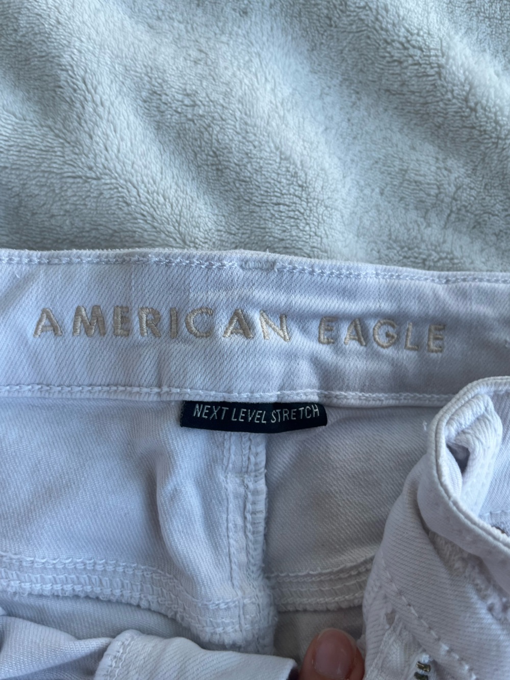 White Jeans Shorts